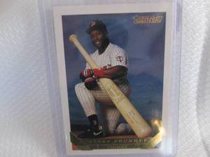 1993 Topps Gold Kirby Puckett Card...