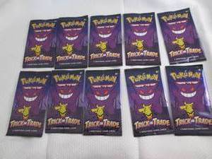 10 Pokemon Trick Or Trade Packs...