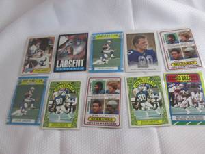 Assorted Steve Largent Cards...