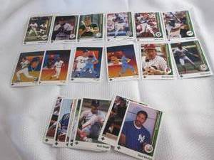 Assorted 1989 Upper Deck Cards...