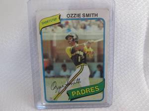 1980 Topps Ozzie Smith Card...