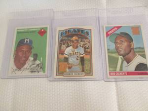 Assorted Roberto Clemente Cards...