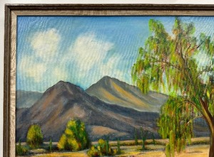 Original Southwestern Oil on Canvas by Lois Applebaum
