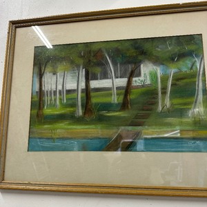 Pastel Landscape Signed Karen Scott()