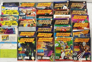 LARGE Early Nintendo Power Lot