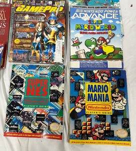 Early Nintendo Etc. Gaming Tips and Strategy Magazines