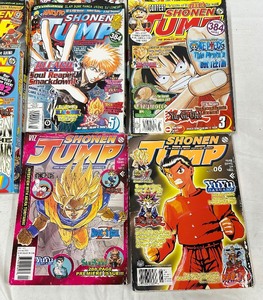 Vintage Early 2000s SHOHEN JUMP Magazine Lot