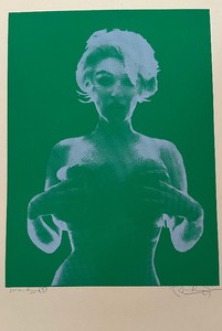 1 of 1 Bert Stern Signed Print from Marylin Monroes The Last Sitting Dated 1967