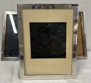 3 Sterling Picture Frames (as seen)