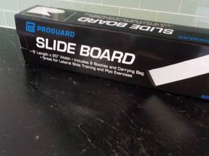 lot 3 image: New Pro Guard Slide Board 6 x 20- great for Hockey Lateral Slide Training and Plyo Exercise