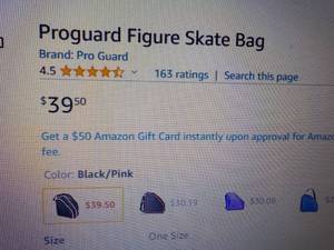 lot 6 image: New Pro Guard Skate Bag 17 x 17 x 9.5