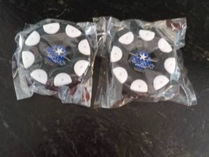 lot 15 image: 2 New Pro Guard Pro Puck Street Hockey Pucks retail $21 each
