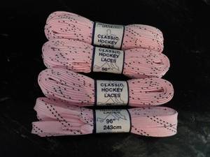 lot 21 image: Lot of 4 x 96 Pro Guard New Classic Hockey Laces retail $6 each