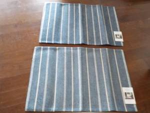 lot 37 image: Lot of 2 threshold New IndoorOutdoor Accent Rugs 24 x 36 each