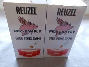 lot 46 image: 2 x Reuzel Pigs Can Fly Beer Pong Games