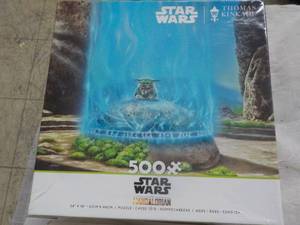 lot 142 image: Star Wars Puzzle- new in box 500 pcs