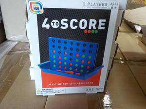 lot 151 image: 12 x 4 to Score Games - new in box...