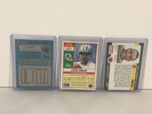 lot 29 image: Lot of 3 Football Cards
