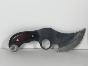 lot 52 image: Ole Smoky Yukon Ulu Skinner knife with Sheath