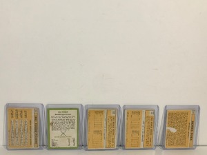 lot 106 image: Lot of 5 - 1963 Baseball Cards