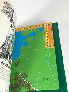 lot 154 image: 1992 Advanced Dungeon & Dragons Celts Campaign Source Book 2nd Edition  HR3 Celts  9376  with Map