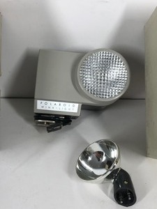 lot 412 image: Vintage Polaroid Wink-Light Model 252 with Cord - Original Box - Accessories & Manuals