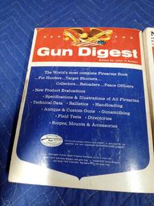 lot 201 image: 1964 and 1968 Gun digests