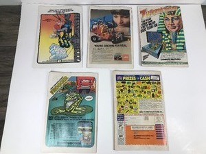 lot 470 image: 5 - Marvel Comic Books - List of Comics is Listed in Description