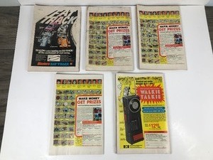 lot 474 image: 5 - Marvel Comic Books - List of Comics is Listed in Description