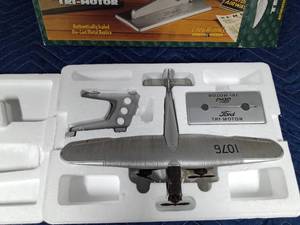 lot 303 image: Ford Tri-Motor die cast replica
