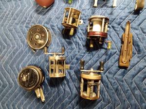 lot 253 image: Lot of vintage reels and more