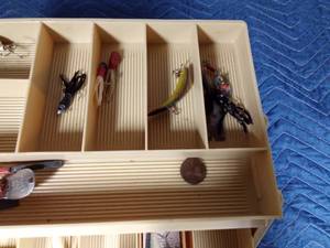 lot 255 image: Plano tackle box full