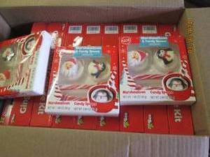 lot 3 image: box of candy and more in date...