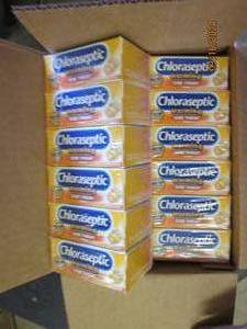 lot 20 image: case of 6 packs of 6 cloraseptic warming best buy date of may 2022