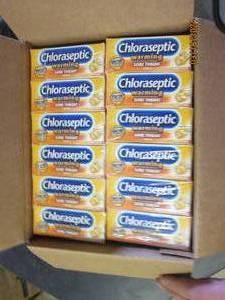lot 21 image: case of 6 packs of 6 cloraseptic warming best buy date of may 2022