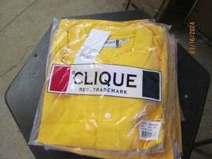 lot 38 image: 7 new clique xxlttg yellow shirts new