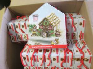 lot 68 image: box of 6 pc good cook ginger bread house cutter sets