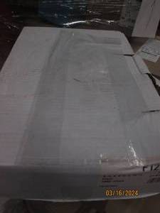 lot 118 image: case of 1000 clear 8 inch x 4 inch x 18 inch bags