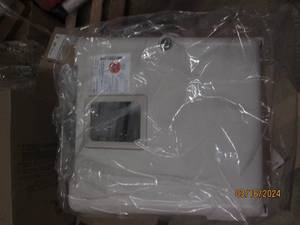 lot 143 image: sharp saftey locking cabinet...