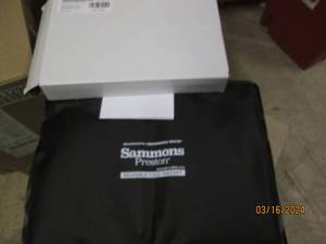 lot 176 image: new sammons preston reusable cold packs black for cold therapy 10.5 inch x 13.5 inch