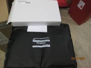 lot 179 image: new sammons preston reusable cold packs black for cold therapy 10.5 inch x 13.5 inch