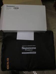 lot 183 image: new sammons preston reusable cold packs black for cold therapy 10.5 inch x 13.5 inch