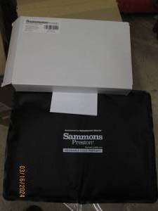 lot 186 image: new sammons preston reusable cold packs black for cold therapy 10.5 inch x 13.5 inch
