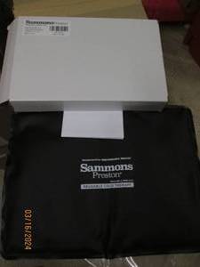 lot 187 image: new sammons preston reusable cold packs black for cold therapy 10.5 inch x 13.5 inch