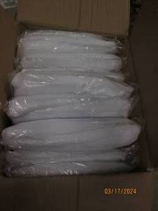 lot 202 image: case of 100028 inch mesh hairnets white