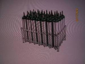 lot 203 image: farley cylinder rack CR-DHR-20-E-5e