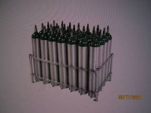 lot 204 image: farley cylinder rack CR-DHR-20-E-5e...