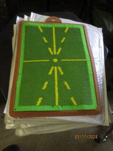 lot 212 image: lot of golf practice tees...