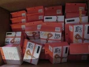 lot 228 image: case of 36 leggs to go panty hose ultra sheer xlarge off black