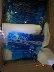 lot 232 image: case of 24 reusable gel packs...